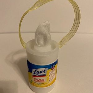 2020 Mini Homemade Ornament Lysol Wipes